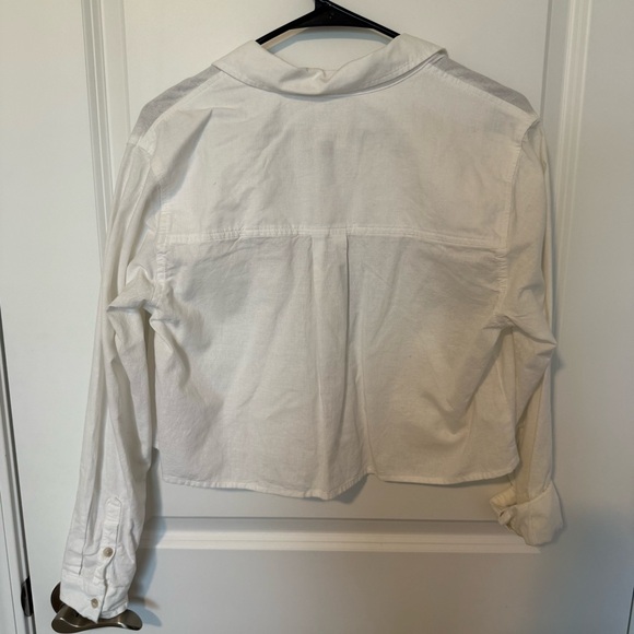 Universal Thread white Button-Up Shirt - Picture 2 of 3